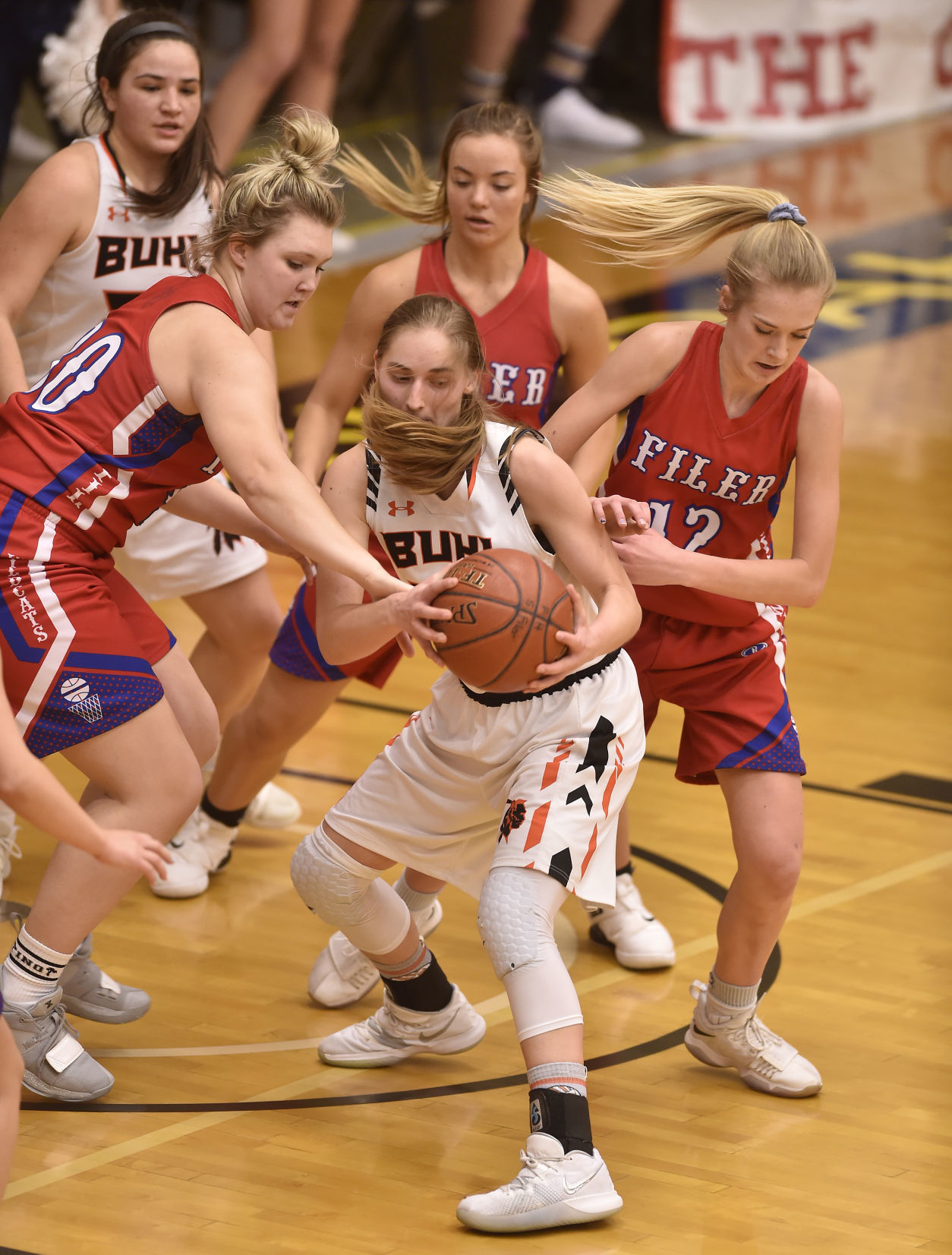 Girls basketball District IV Tournament